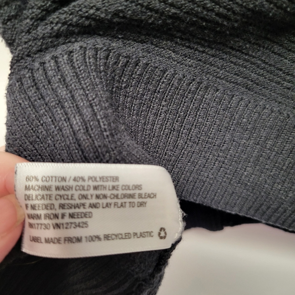 Mossimo Women's Short Sleeve Black Cardigan - Size XS - Picture 5 of 5